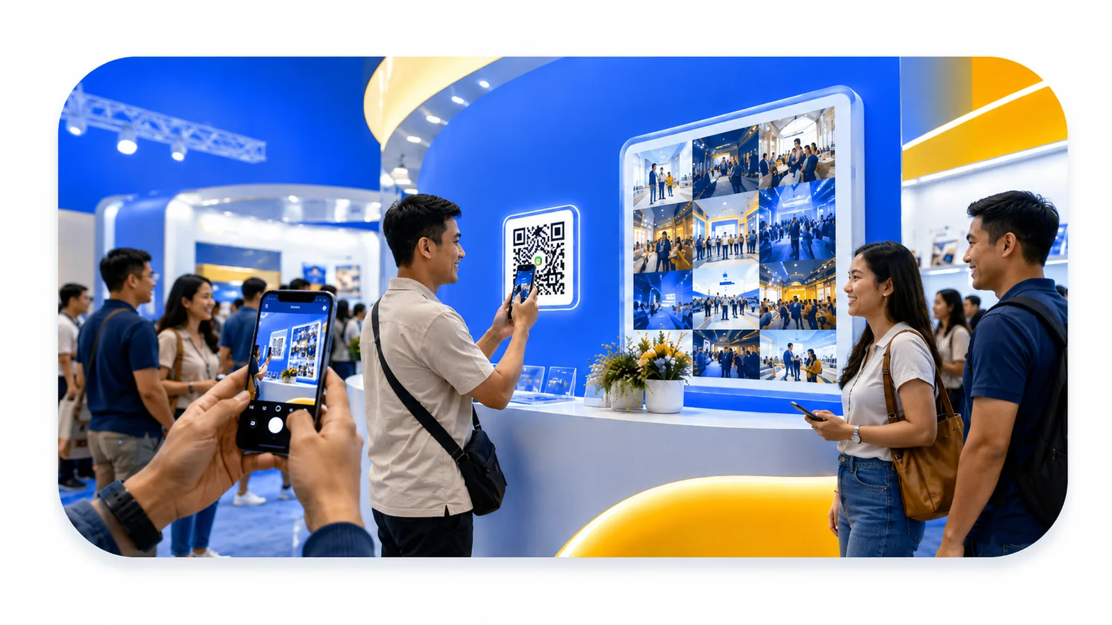 Exhibition photo-sharing gallery preview